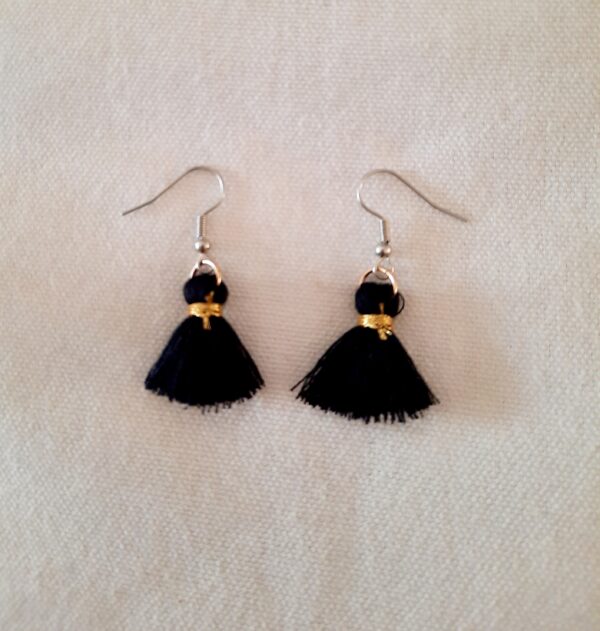 The Black Swan Earrings