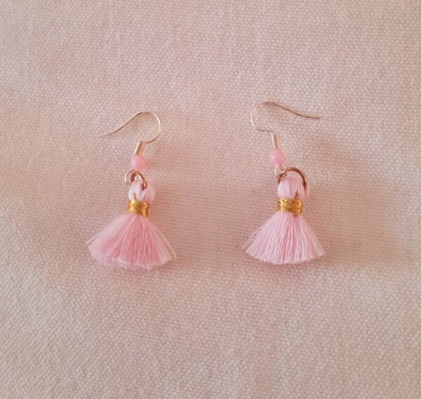 Flamingo Pink Earrings