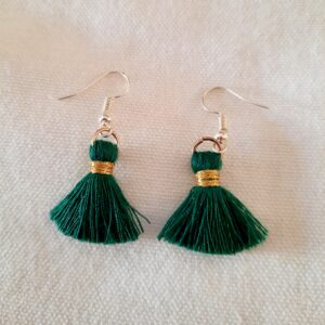 Forest Green Earrings