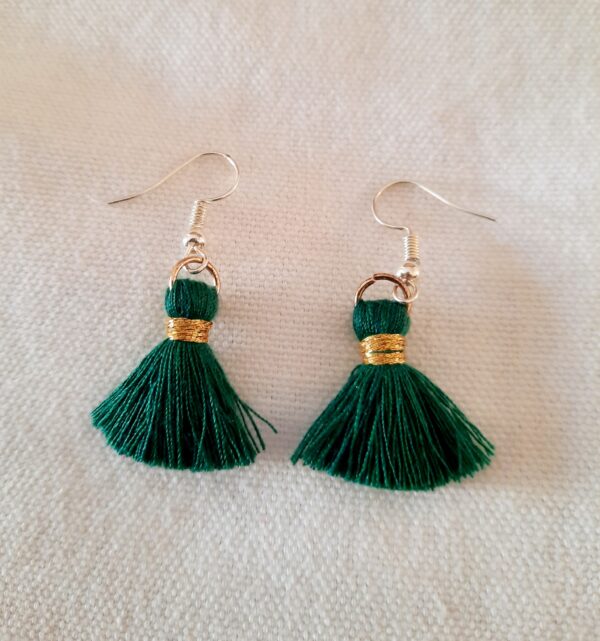 Forest Green Earrings