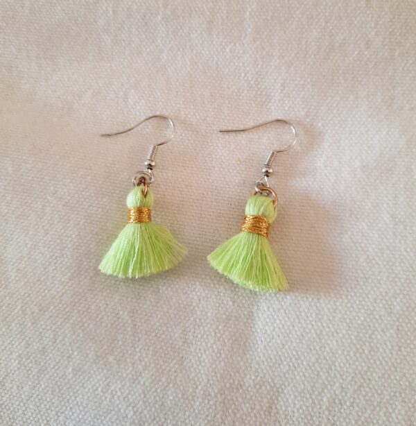 Little Lime Green Earrings