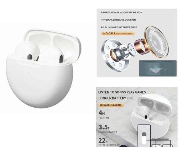 Kat Pro 6 Ear pods
