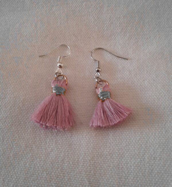 Prom Pink Earrings
