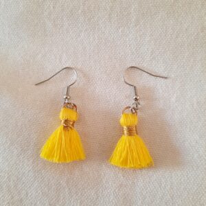 Sunshine Yellow Earrings