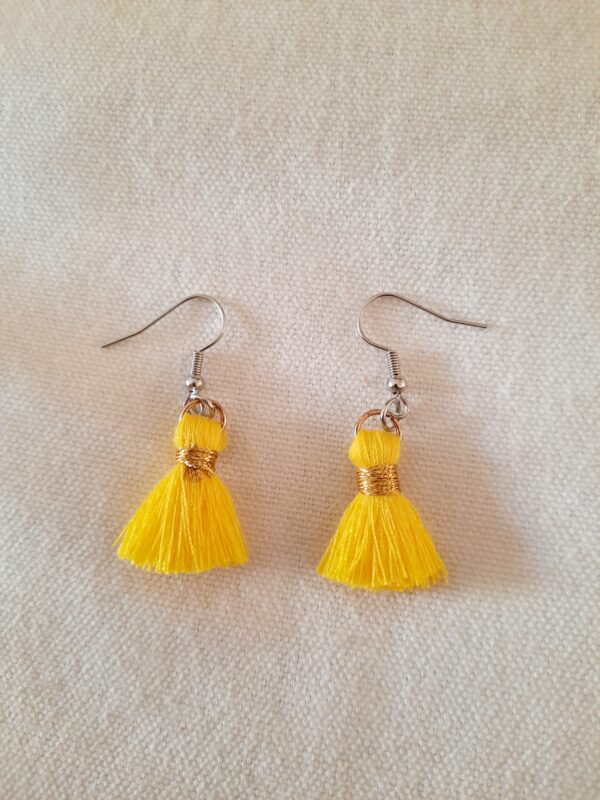 Sunshine Yellow Earrings