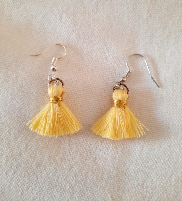 Yellow Daffodil Earrings
